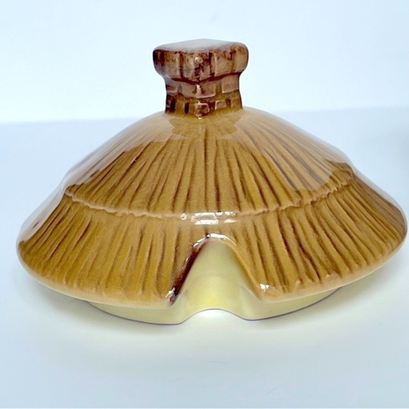 Sylva Ceramics Cottage Ware Ceramic Creamer Sugar Set Staffordshire Engl… - Picture 7 of 13